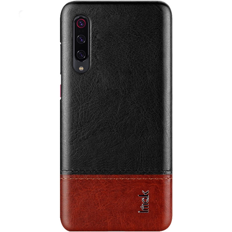 For Xiaomi Mi 9 Pro 5G IMAK Ruiyi Series Concise Slim PU + PC Protective Case with Explosion-proof Screen Protector