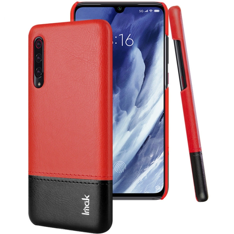 For Xiaomi Mi 9 Pro 5G IMAK Ruiyi Series Concise Slim PU + PC Protective Case with Explosion-proof Screen Protector