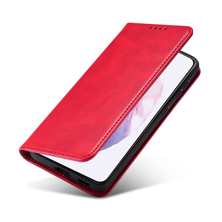 For Xiaomi Redmi 9 Calf Texture Magnetic Horizontal Flip Leather Case with Holder & Card Slots & Wallet