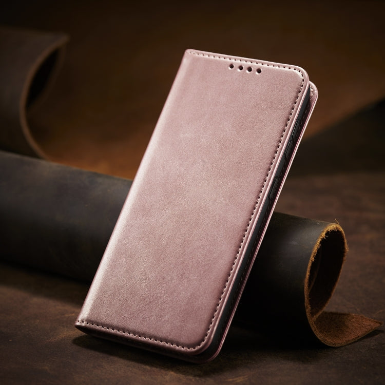 For Xiaomi Redmi 9 Calf Texture Magnetic Horizontal Flip Leather Case with Holder & Card Slots & Wallet