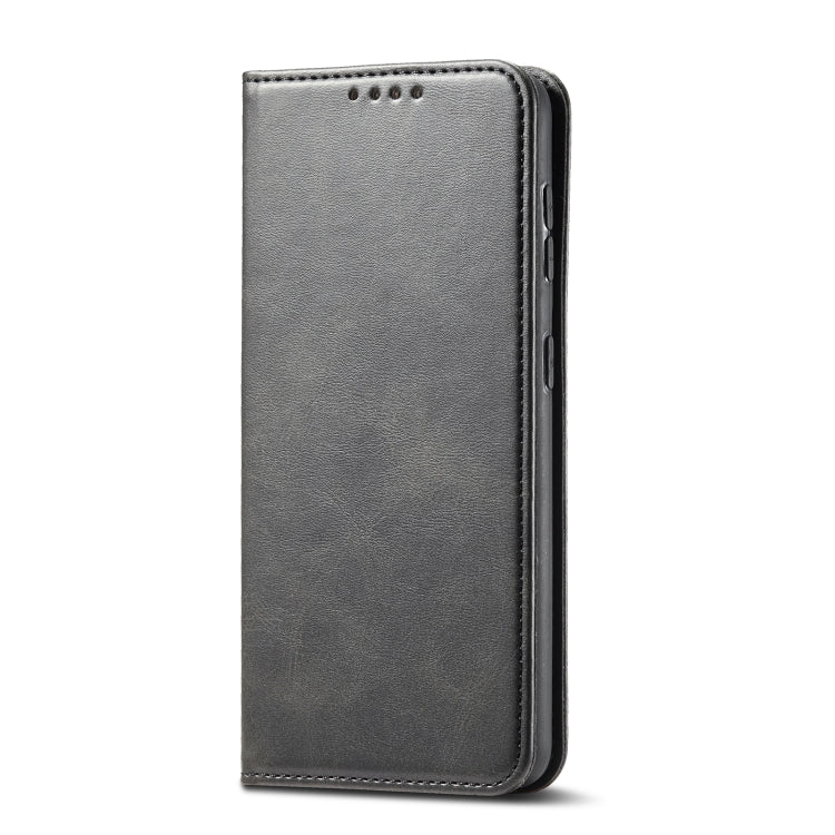 For Xiaomi Redmi K40 Calf Texture Magnetic Horizontal Flip Leather Case with Holder & Card Slots & Wallet