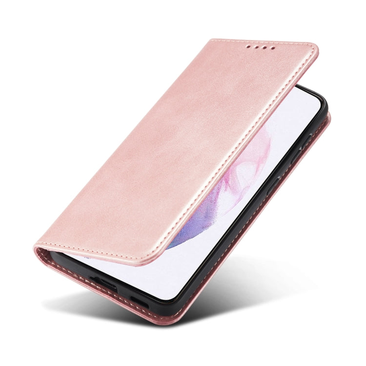 For Xiaomi Redmi K40 Calf Texture Magnetic Horizontal Flip Leather Case with Holder & Card Slots & Wallet