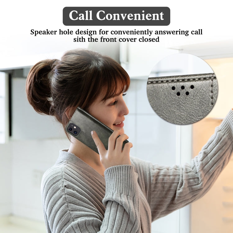 For Xiaomi 11T Pro Simple Wax Crazy Horse Texture Horizontal Flip Leather Case with Card Slots & Holder & Wallet