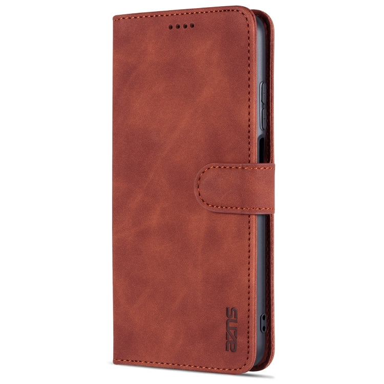 For Xiaomi Redmi 10 AZNS Skin Feel Calf Texture Horizontal Flip Leather Case with Card Slots & Holder & Wallet