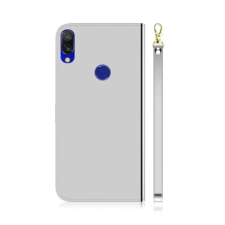 For Xiaomi Redmi 7 / Y3 Imitated Mirror Surface Horizontal Flip Leather Case with Holder & Card Slots & Wallet & Lanyard