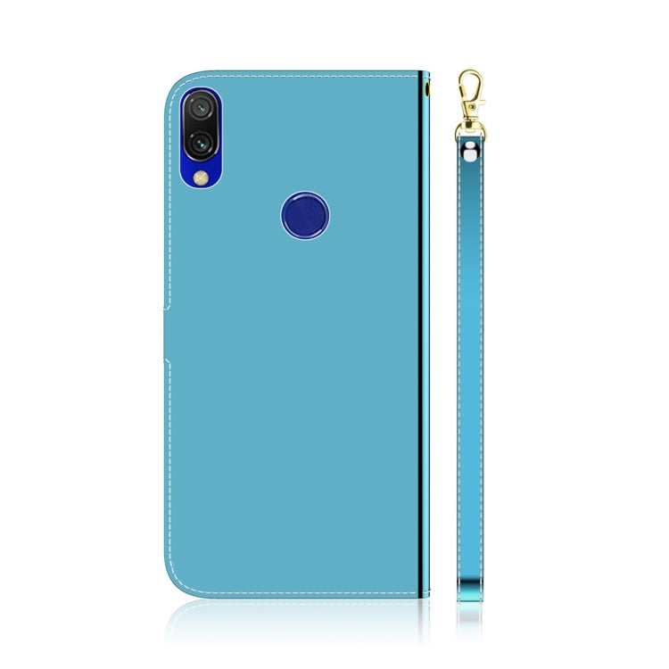 For Xiaomi Redmi 7 / Y3 Imitated Mirror Surface Horizontal Flip Leather Case with Holder & Card Slots & Wallet & Lanyard
