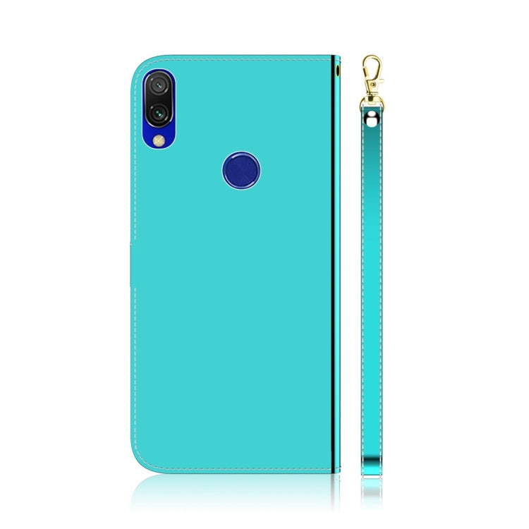 For Xiaomi Redmi 7 / Y3 Imitated Mirror Surface Horizontal Flip Leather Case with Holder & Card Slots & Wallet & Lanyard
