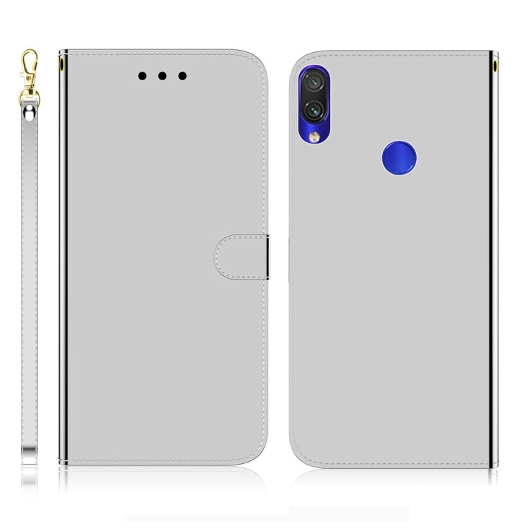 For Xiaomi Redmi Note 7S / Note 7 Imitated Mirror Surface Horizontal Flip Leather Case with Holder & Card Slots & Wallet & Lanyard