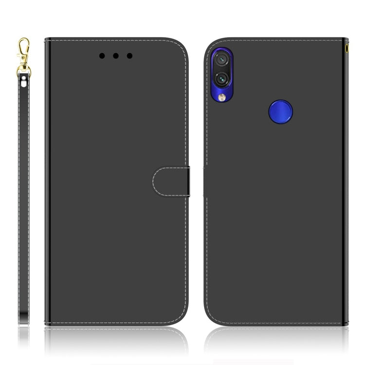 For Xiaomi Redmi Note 7S / Note 7 Imitated Mirror Surface Horizontal Flip Leather Case with Holder & Card Slots & Wallet & Lanyard