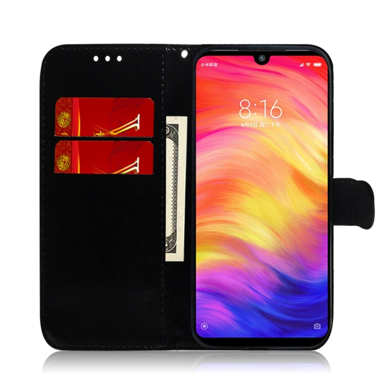 For Xiaomi Redmi Note 7S / Note 7 Imitated Mirror Surface Horizontal Flip Leather Case with Holder & Card Slots & Wallet & Lanyard