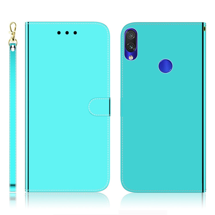 For Xiaomi Redmi Note 7S / Note 7 Imitated Mirror Surface Horizontal Flip Leather Case with Holder & Card Slots & Wallet & Lanyard