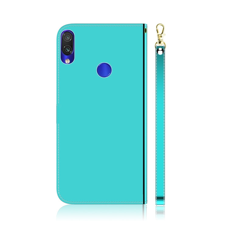 For Xiaomi Redmi Note 7S / Note 7 Imitated Mirror Surface Horizontal Flip Leather Case with Holder & Card Slots & Wallet & Lanyard