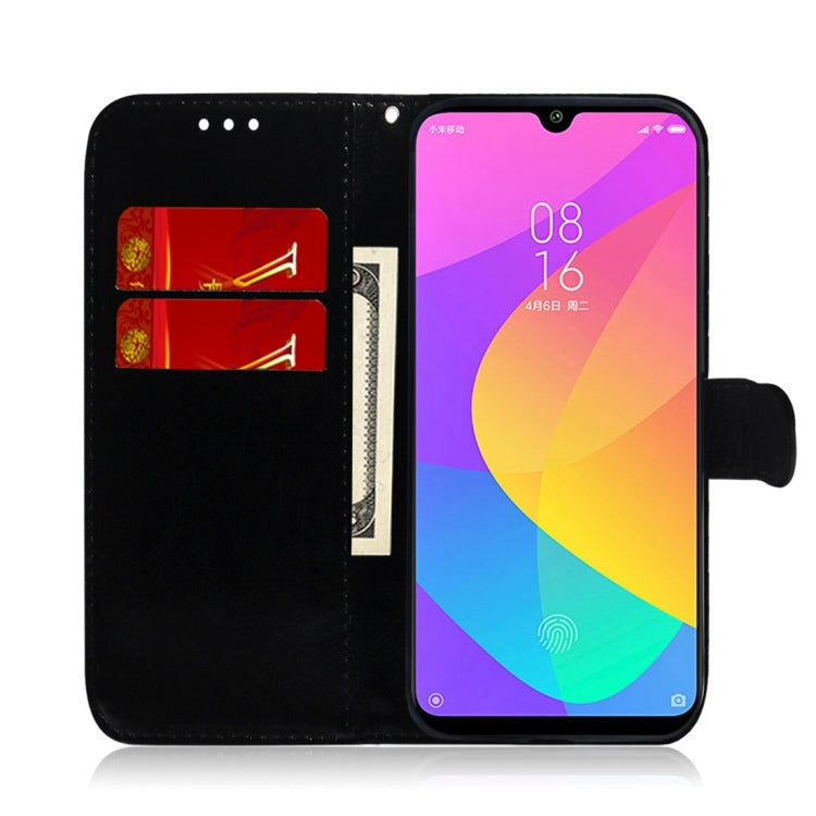 For Xiaomi Mi CC9e / A3 Imitated Mirror Surface Horizontal Flip Leather Case with Holder & Card Slots & Wallet & Lanyard