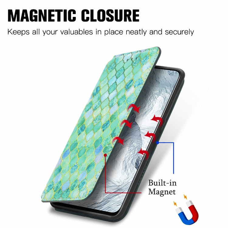 For OPPO Realme GT Master Colorful Magnetic Horizontal Flip PU Leather Case with Holder & Card Slot & Wallet