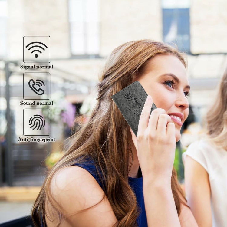 For Xiaomi Redmi K30 Ultra Beauty Girl Embossing Pattern Horizontal Flip Leather Case with Holder & Card Slot & Wallet & Photo Frame