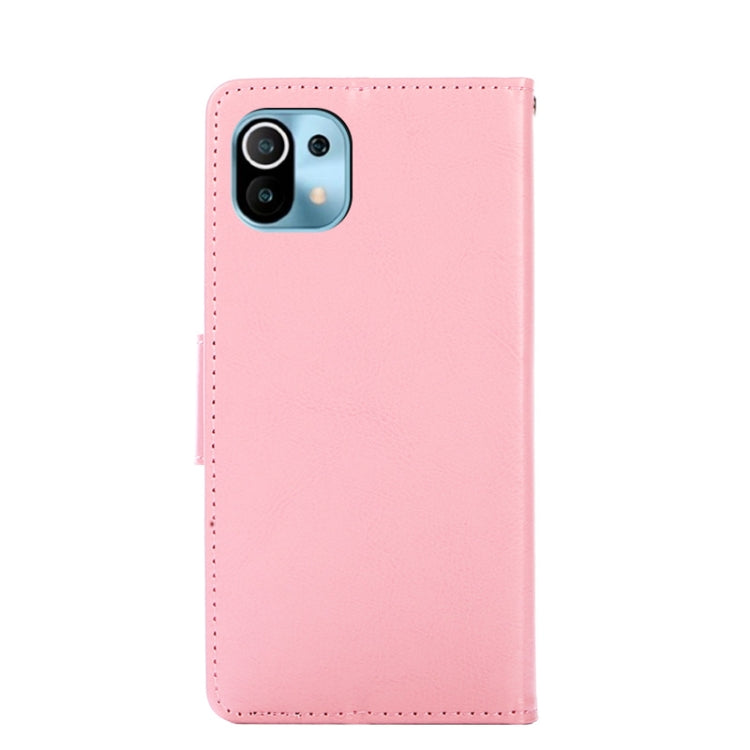 For Xiaomi Mi 11 Crystal Texture Horizontal Flip Leather Case with Holder & Card Slots & Wallet