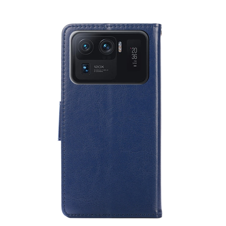 For Xiaomi Mi 11 Ultra Crystal Texture Horizontal Flip Leather Case with Holder & Card Slots & Wallet