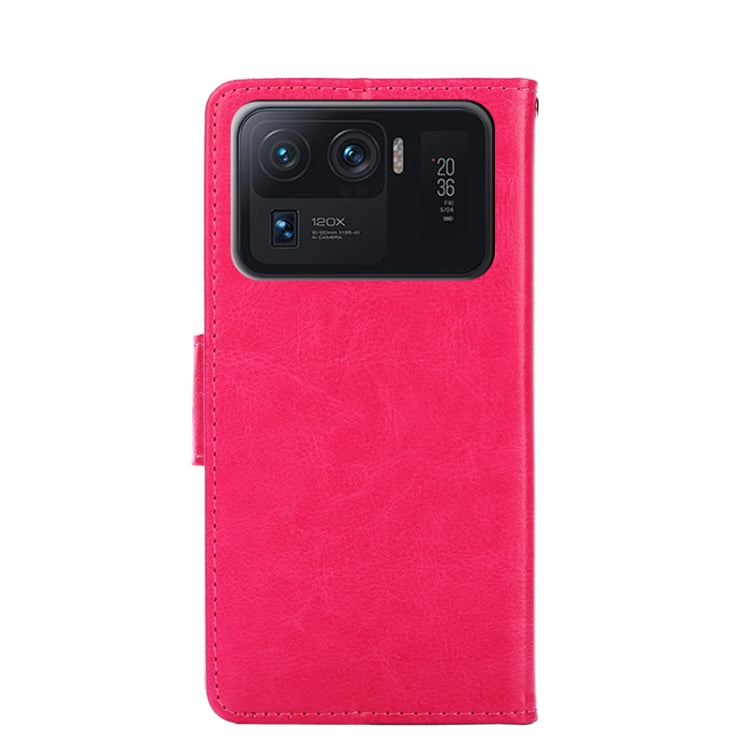 For Xiaomi Mi 11 Ultra Crystal Texture Horizontal Flip Leather Case with Holder & Card Slots & Wallet