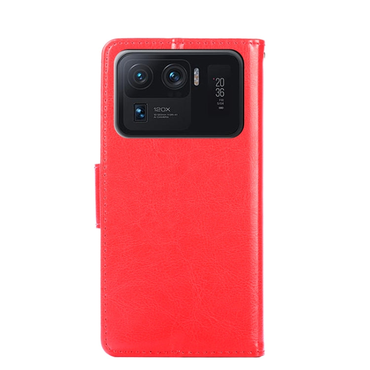 For Xiaomi Mi 11 Ultra Crystal Texture Horizontal Flip Leather Case with Holder & Card Slots & Wallet