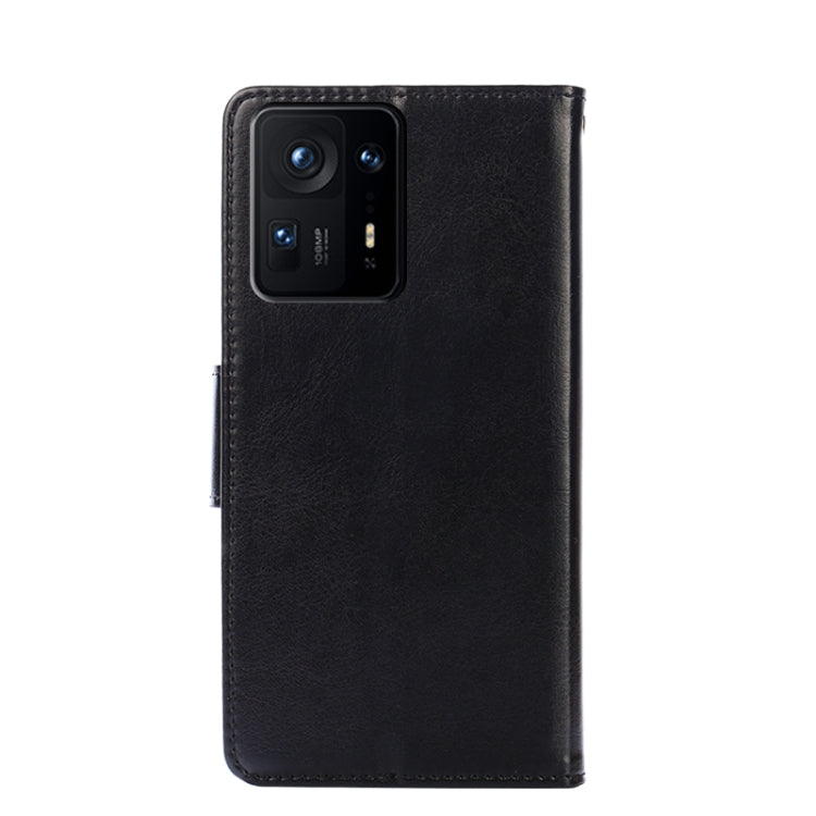 For Xiaomi Mix 4 Crystal Texture Horizontal Flip Leather Case with Holder & Card Slots & Wallet