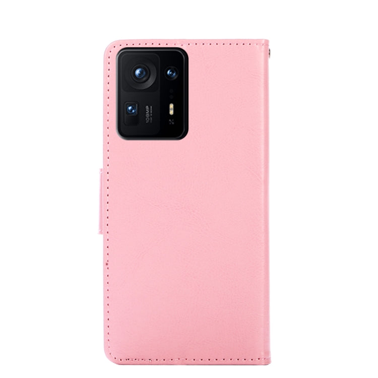 For Xiaomi Mix 4 Crystal Texture Horizontal Flip Leather Case with Holder & Card Slots & Wallet