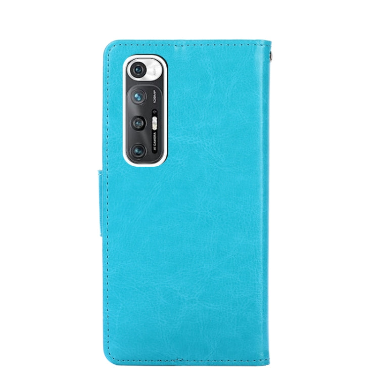 For Xiaomi Mi 10S Crystal Texture Horizontal Flip Leather Case with Holder & Card Slots & Wallet