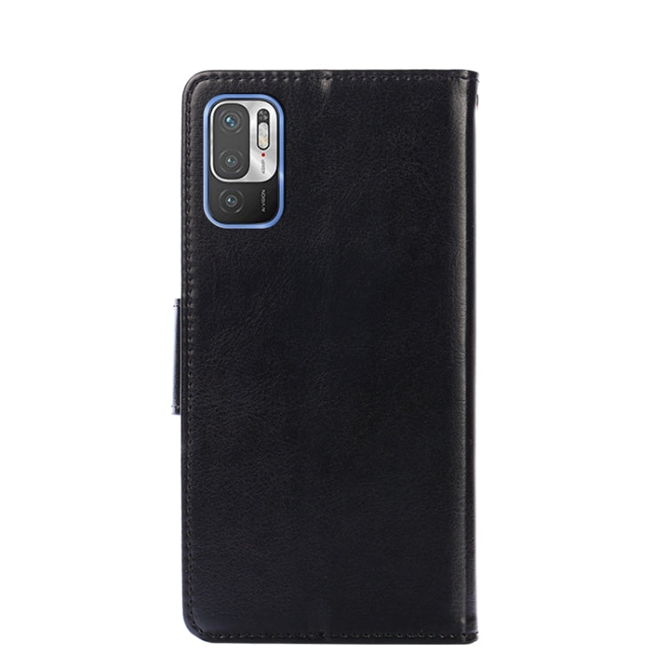 For Xiaomi Redmi Note 10 5G Crystal Texture Horizontal Flip Leather Case with Holder & Card Slots & Wallet