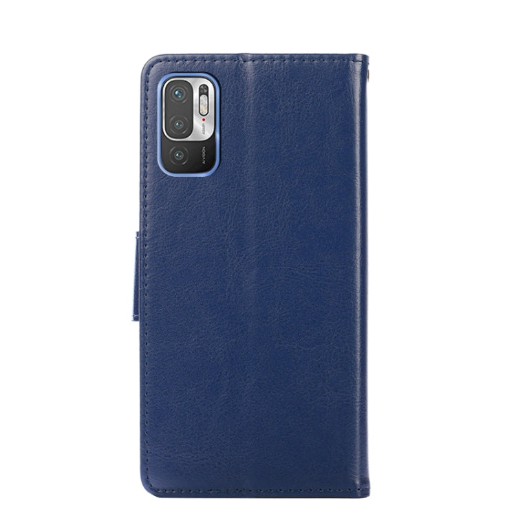 For Xiaomi Redmi Note 10 5G Crystal Texture Horizontal Flip Leather Case with Holder & Card Slots & Wallet