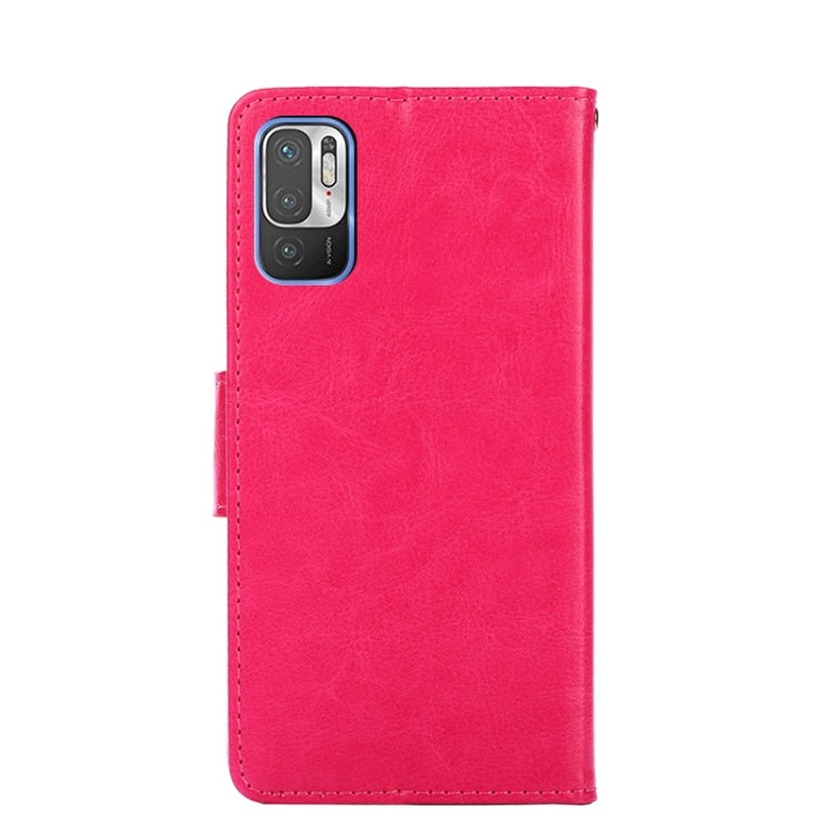For Xiaomi Redmi Note 10 5G Crystal Texture Horizontal Flip Leather Case with Holder & Card Slots & Wallet