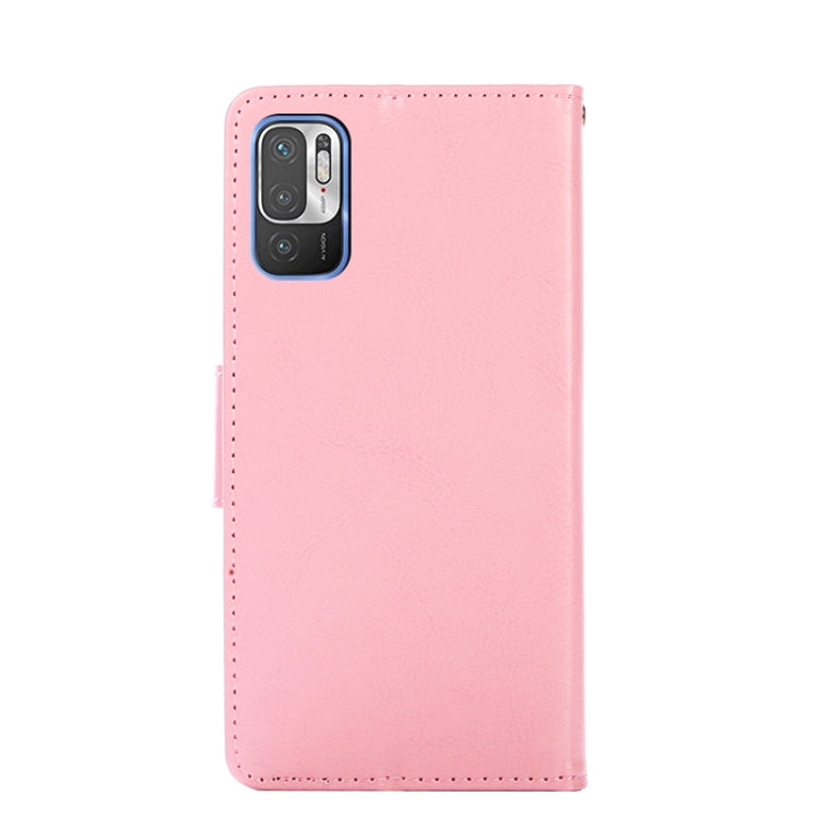 For Xiaomi Redmi Note 10 5G Crystal Texture Horizontal Flip Leather Case with Holder & Card Slots & Wallet