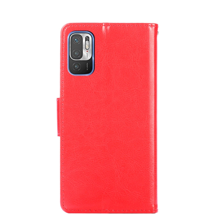 For Xiaomi Redmi Note 10 5G Crystal Texture Horizontal Flip Leather Case with Holder & Card Slots & Wallet