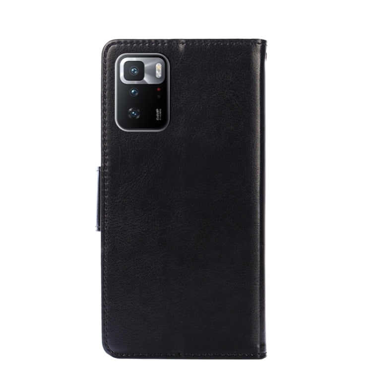 For Xiaomi Redmi Note 10 Pro (China) Crystal Texture Horizontal Flip Leather Case with Holder & Card Slots & Wallet