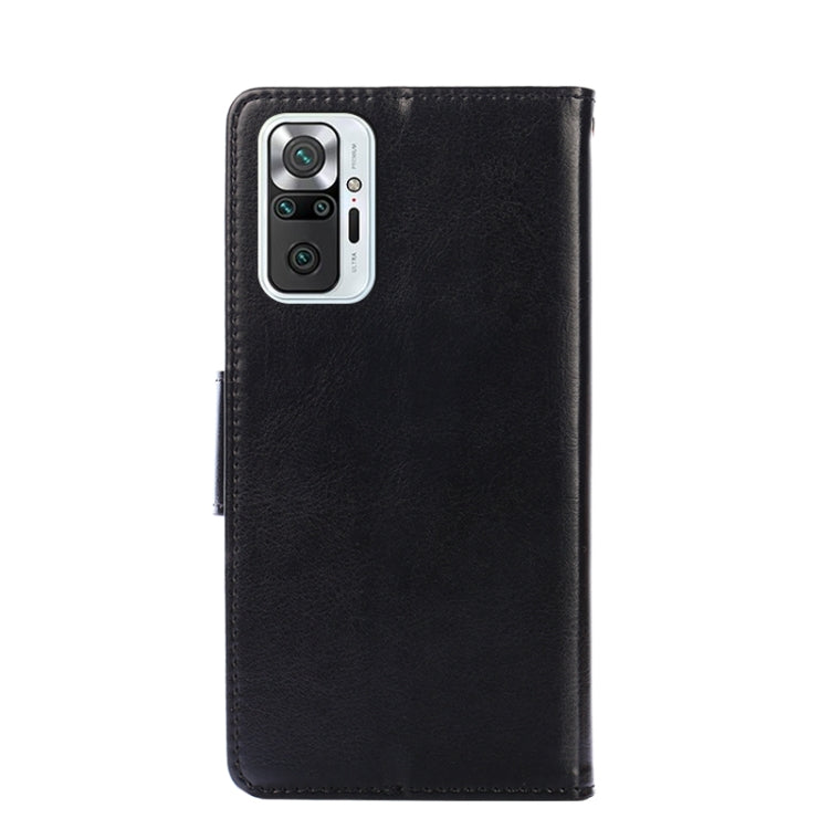 For Xiaomi Redmi Note 10 Pro / 10 Pro (India) / Note 10 Pro Max Crystal Texture Horizontal Flip Leather Case with Holder & Card Slots & Wallet