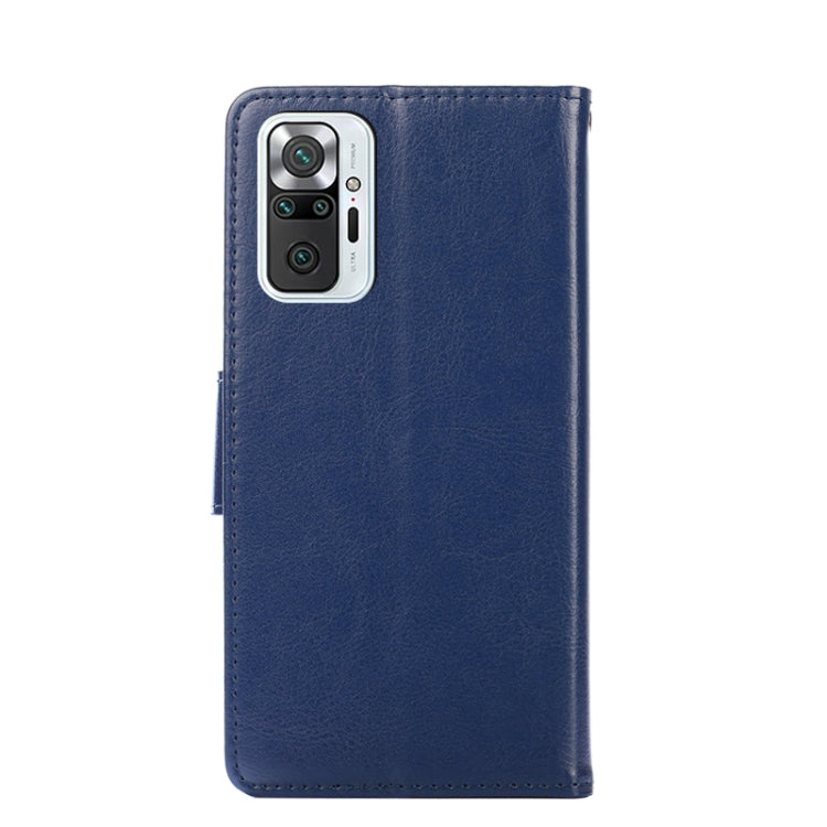 For Xiaomi Redmi Note 10 Pro / 10 Pro (India) / Note 10 Pro Max Crystal Texture Horizontal Flip Leather Case with Holder & Card Slots & Wallet