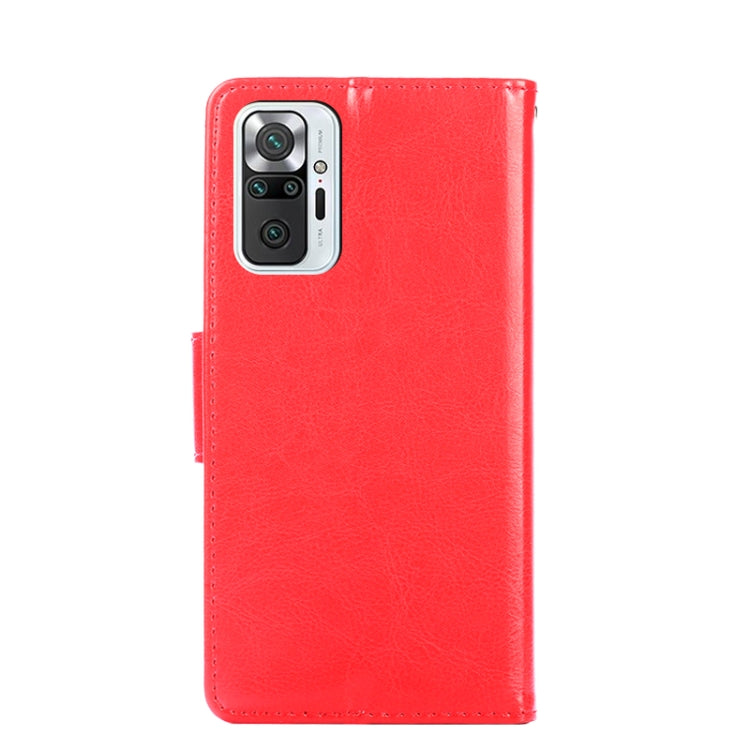 For Xiaomi Redmi Note 10 Pro / 10 Pro (India) / Note 10 Pro Max Crystal Texture Horizontal Flip Leather Case with Holder & Card Slots & Wallet