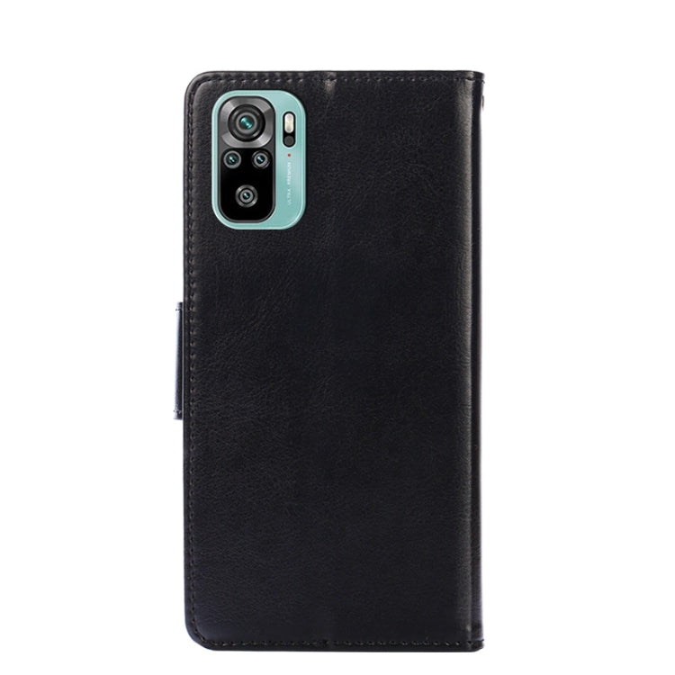 For Xiaomi Redmi Note 10 4G / Note 10S Crystal Texture Horizontal Flip Leather Case with Holder & Card Slots & Wallet