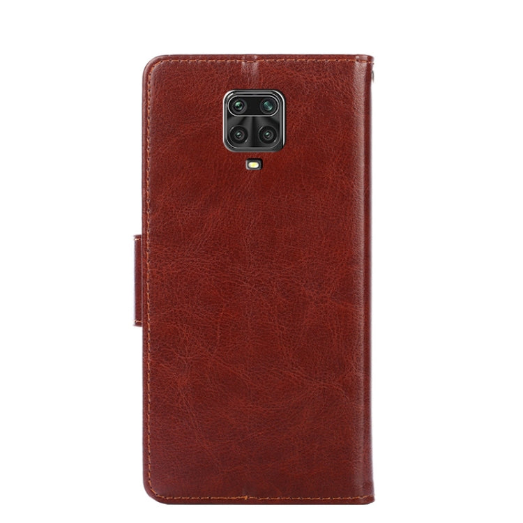 For Xiaomi Redmi Note 9S Crystal Texture Horizontal Flip Leather Case with Holder & Card Slots & Wallet