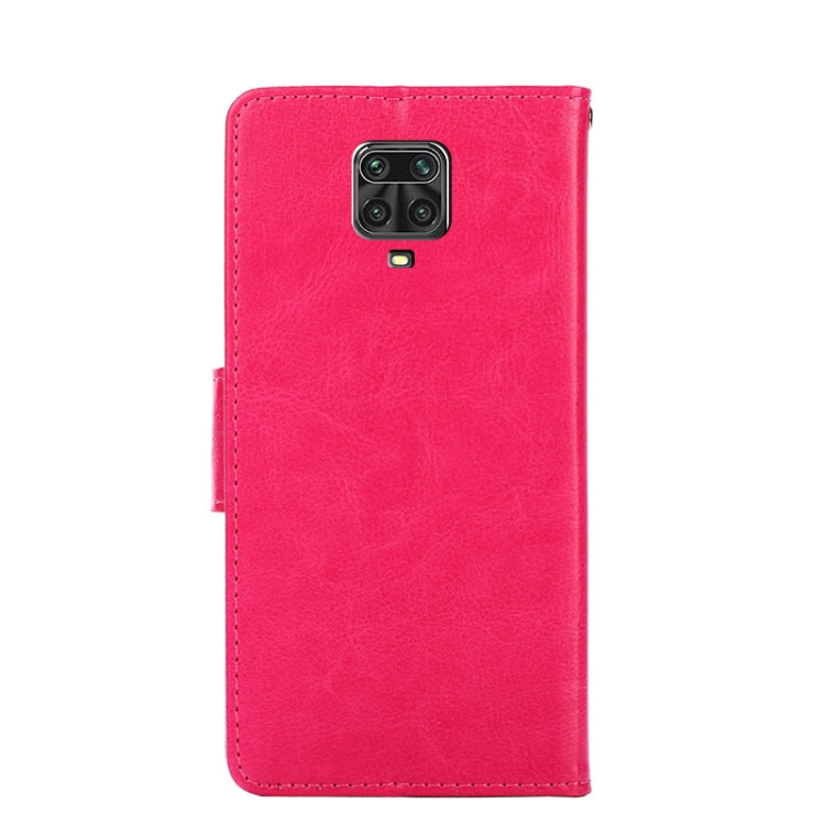 For Xiaomi Redmi Note 9S Crystal Texture Horizontal Flip Leather Case with Holder & Card Slots & Wallet