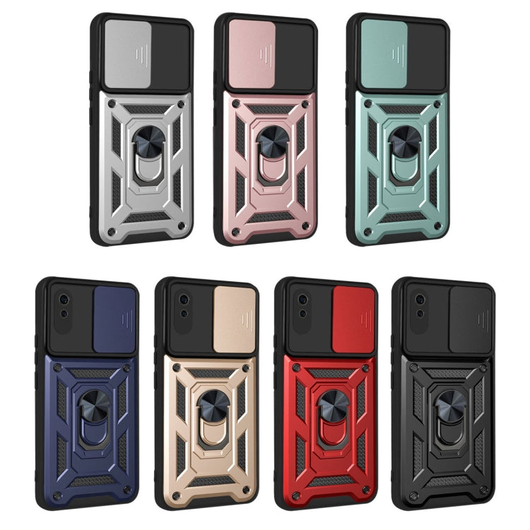 For Xiaomi Redmi 9A Sliding Camera Cover Design TPU+PC Protective Case