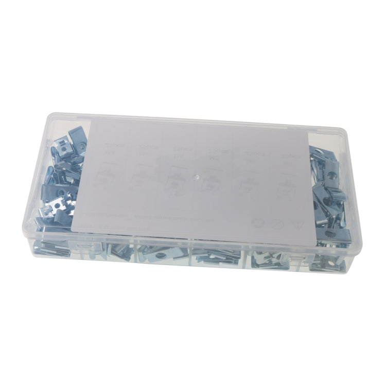 A6093 150 PCS Car M4/M5/M6 Fastener Clips Base U-shaped Clip Nut