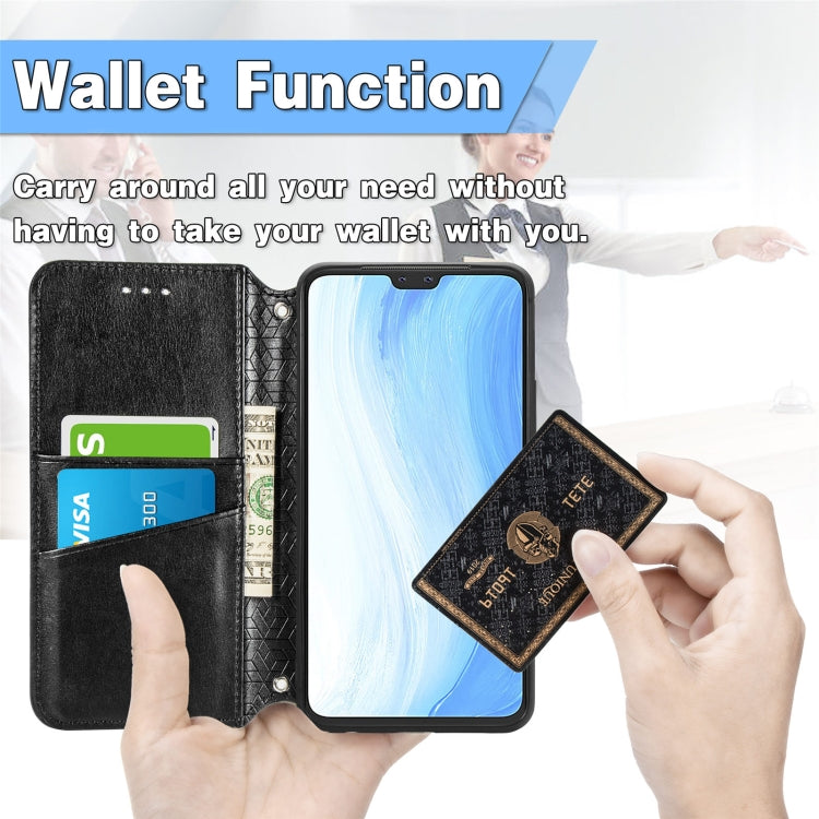 For vivo S7 Blooming Mandala Embossed Pattern Magnetic Horizontal Flip Leather Case with Holder & Card Slots & Wallet