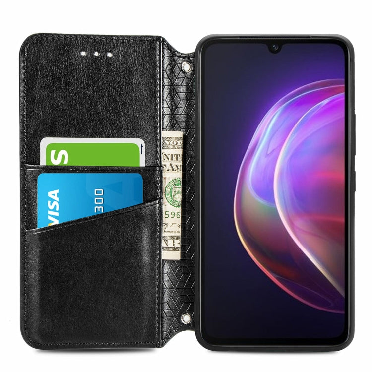 For vivo V21 Blooming Mandala Embossed Pattern Magnetic Horizontal Flip Leather Case with Holder & Card Slots & Wallet