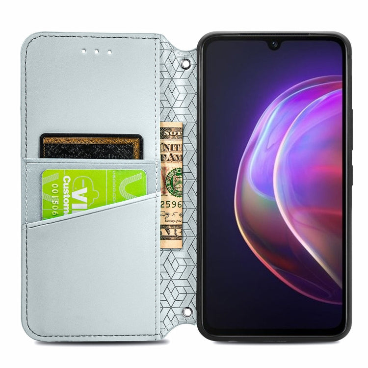 For vivo V21 Blooming Mandala Embossed Pattern Magnetic Horizontal Flip Leather Case with Holder & Card Slots & Wallet
