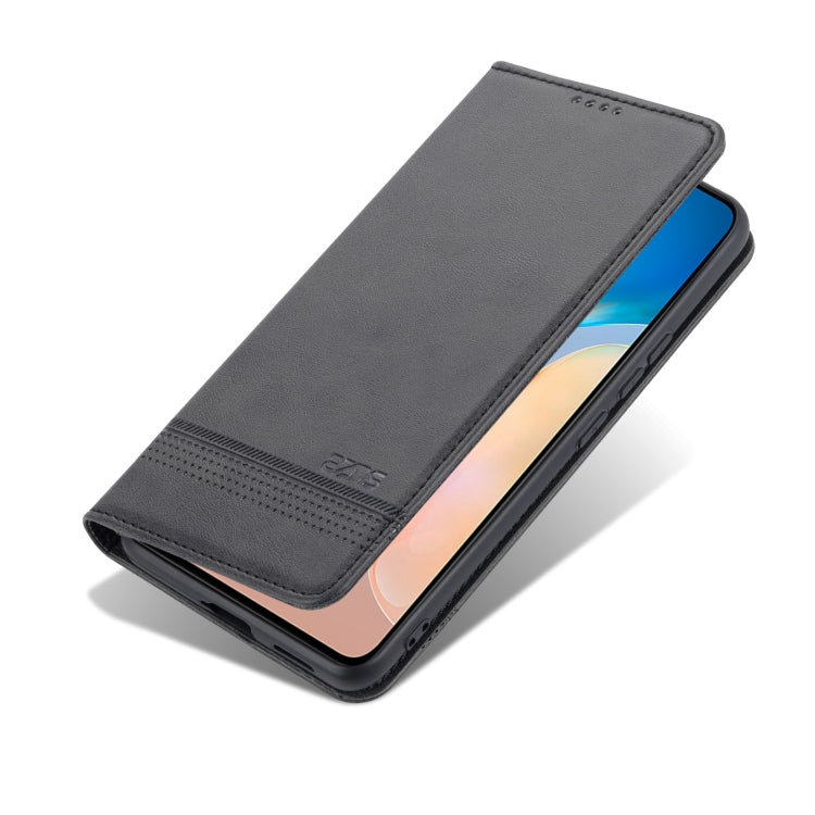For vivo X70 AZNS Magnetic Calf Texture Horizontal Flip Leather Case with Card Slots & Holder & Wallet
