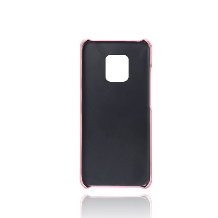 For Xiaomi Redmi 10X 5G Calf Texture PC + PU Leather Back Cover Shockproof Case with Dual Card Slots