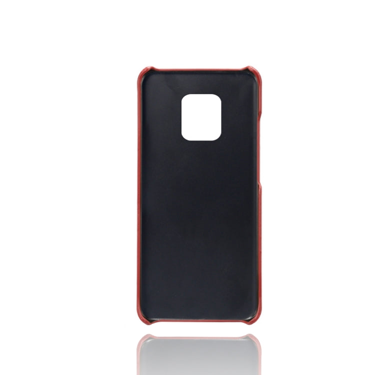 For Xiaomi Redmi 10X 5G Calf Texture PC + PU Leather Back Cover Shockproof Case with Dual Card Slots