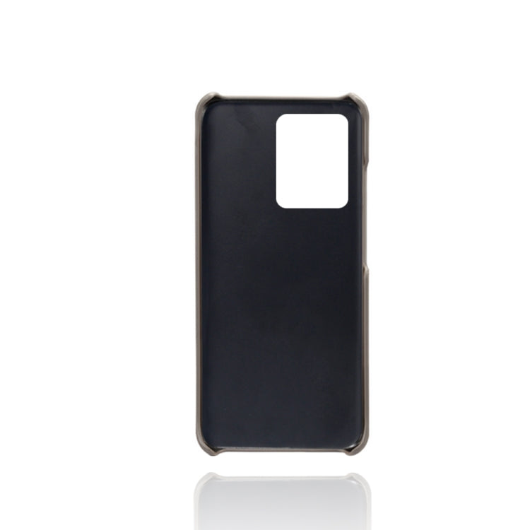 For Xiaomi Mi Mix 4 5G Calf Texture PC + PU Leather Back Cover Shockproof Case with Dual Card Slots