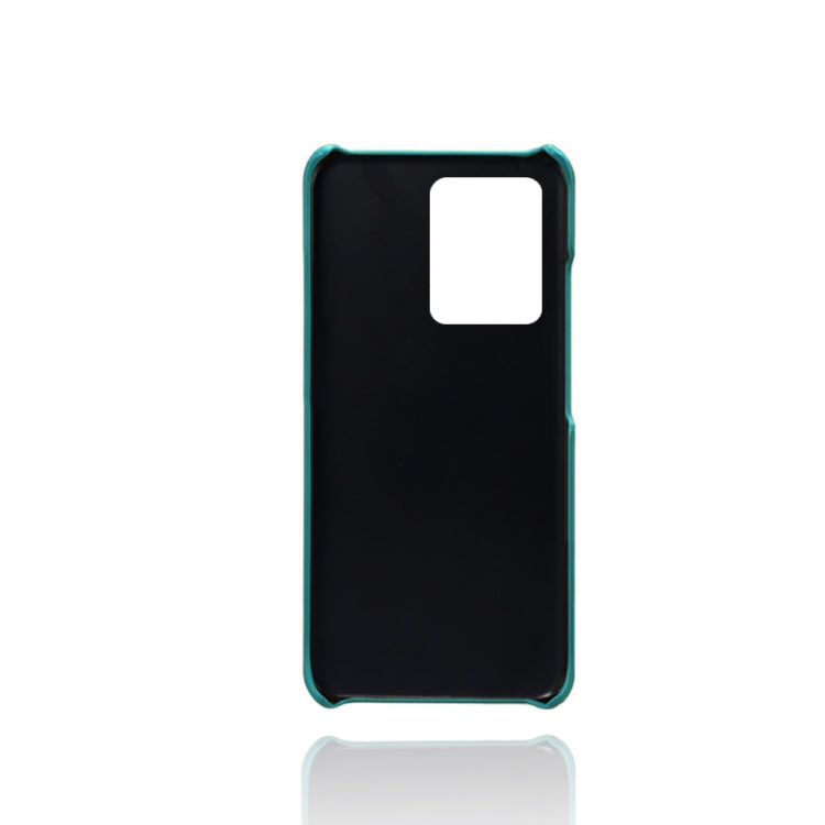 For Xiaomi Mi Mix 4 5G Calf Texture PC + PU Leather Back Cover Shockproof Case with Dual Card Slots