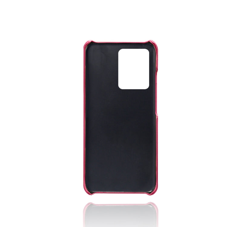 For Xiaomi Mi Mix 4 5G Calf Texture PC + PU Leather Back Cover Shockproof Case with Dual Card Slots