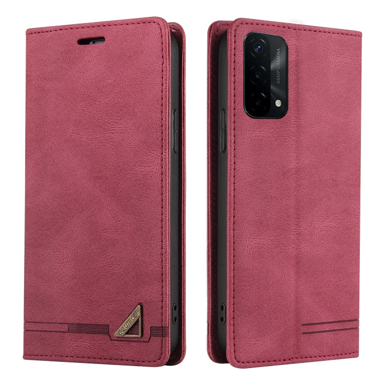 For OPPO A93 5G Skin Feel Anti-theft Brush Horizontal Flip Leather Case with Holder & Card Slots & Wallet